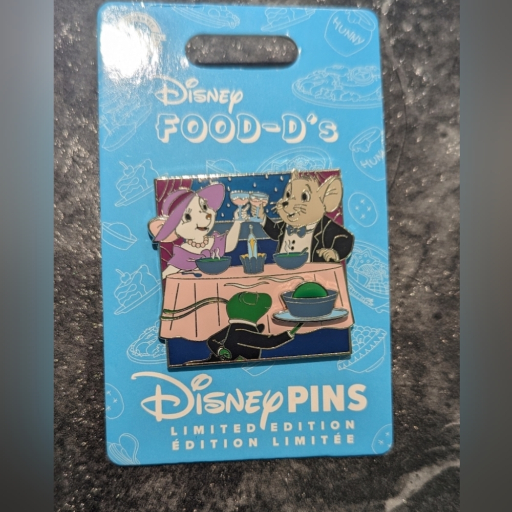 Disney Parks Food-D's Rescuers Down Under Limited Edition pin NEW
